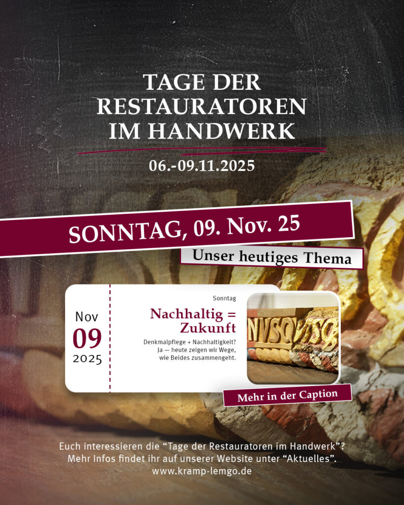 Sonntag - Tage Der Restauratoren Im Handwerk