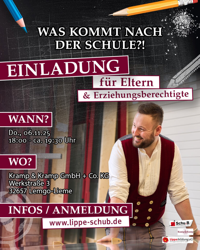 Lippe Bildung Einladung Handwerk