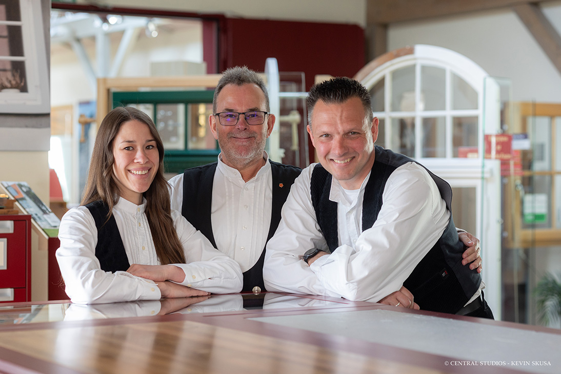 Geschäftsführung Kramp & Kramp - Stefanie Kramp, Guido Kramp, Maik Ebert Geschäftsführung Kramp & Kramp - Stefanie Kramp, Guido Kramp, Maik Ebert